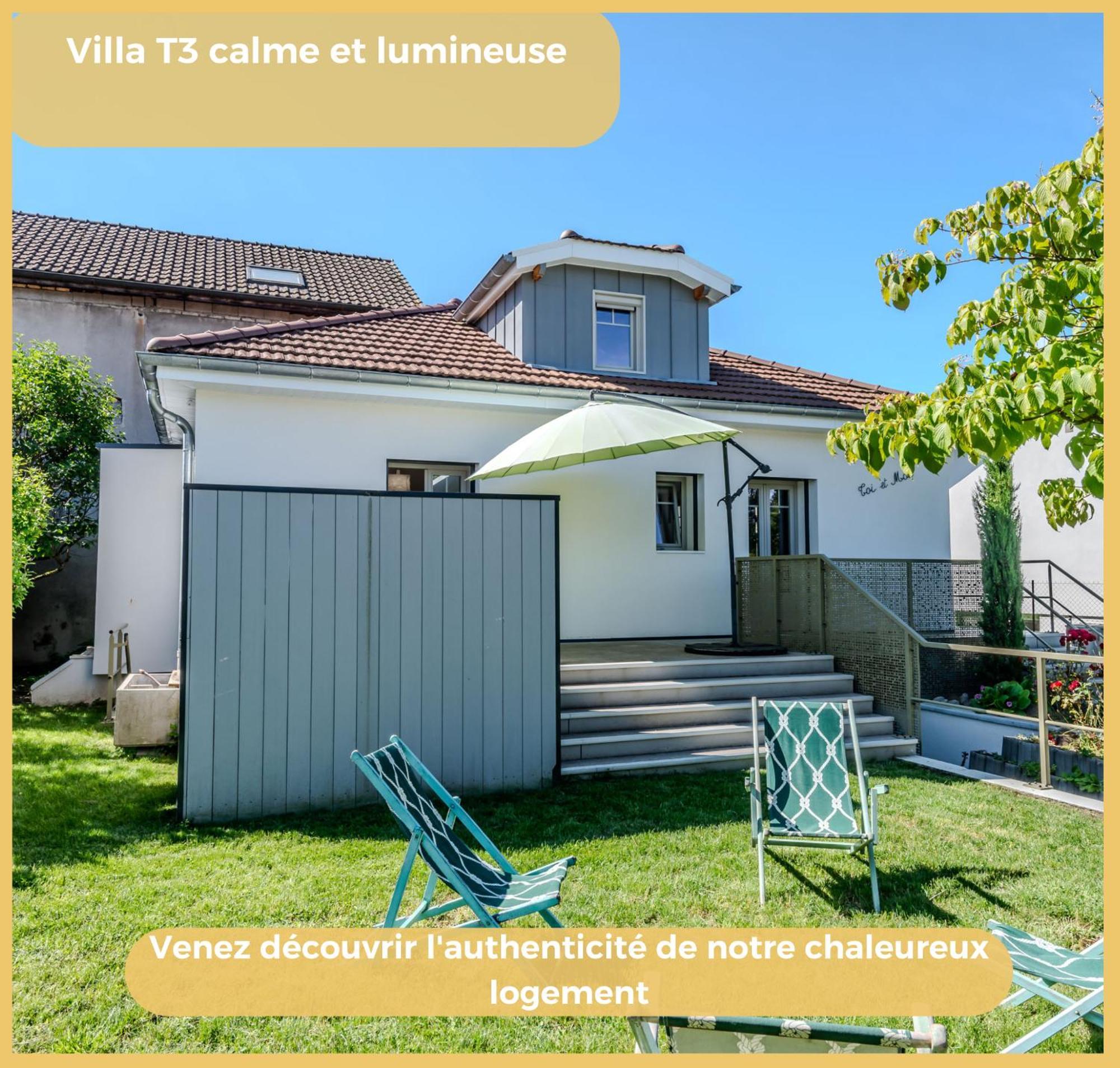 Chez Drum I Villa T3 I Thonon Exterior foto
